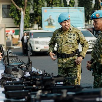 Penampakan Ribuan Personel dan Alutsista Paspampres Siap Amankan HUT ke-81 RI