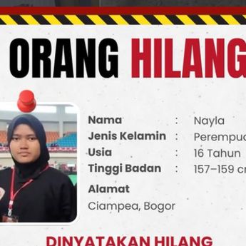 Nayla, Siswi Asal Bogor Dilaporkan Hilang Sejak Februari tak Kembali Pulang