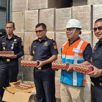 Bea Cukai Gagalkan Pengiriman 8,96 Juta Batang Rokok Ilegal Senilai Rp13,3 Miliar di Tanjung Priok