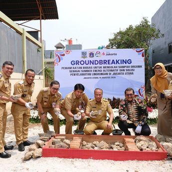Dukung Penanganan Sampah, Bank Jakarta Bangun Biodigester Komunal di Rorotan dan Rawa Badak Jakut