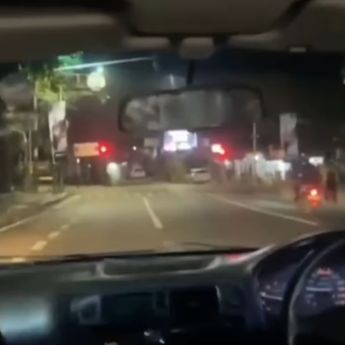 VIDEO: Detik-detik Polisi Tewas Dihantam Mobil Usai Apel Malam