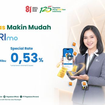 Makin Praktis! Kini Cicil Emas Bisa Langsung Lewat Aplikasi BRImo