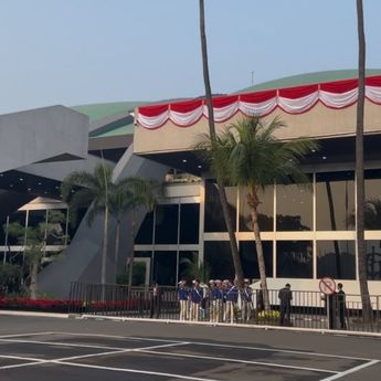 Suana Kompleks Parlemen Jelang Sidang Tahunan MPR dan Pidato Prabowo 14 Agustus