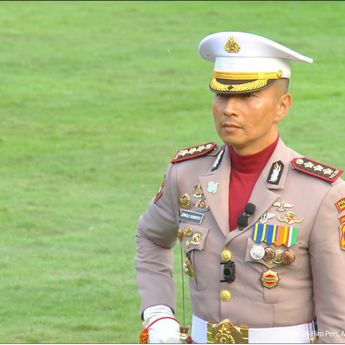 Profil Kombes Jerrold Kumontoy yang Jadi Komandan Upacara Penurunan Bendera HUT ke-81 RI