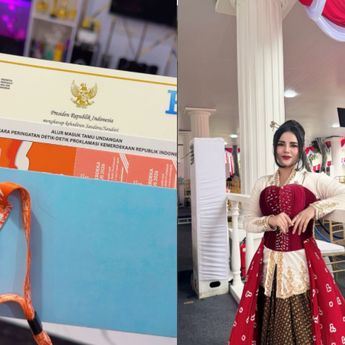 Bahagianya Penyanyi Novi Rizki Jadi Tamu Undangan HUT RI di Istana Negara