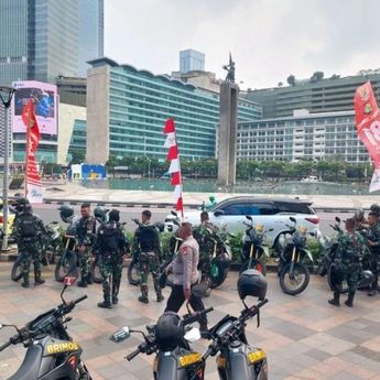 TNI-Polri Siapkan Pengamanan Jelang Aksi Mahasiswa di Bundaran HI