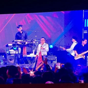 Dewa 19, Ari Lasso, dan Mulan Jameela Meriahkan Pesta Rakyat HUT Ke-81 RI di Monas