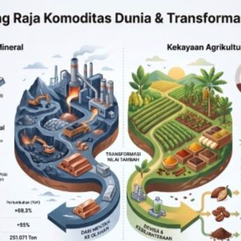 Indonesia Memperkokoh Posisi sebagai "Raja" Komoditas Dunia: Dari Hilirisasi Tambang hingga Kejayaan Rempah