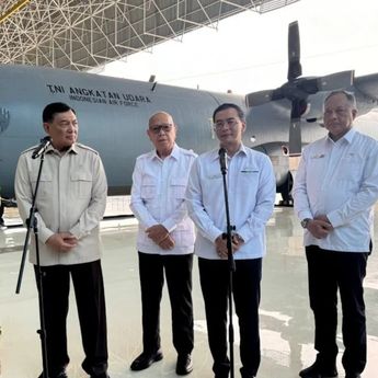 GMF Serahkan Pesawat C-130H A-1319 ke Kemhan Setelah Dimodernisasi
