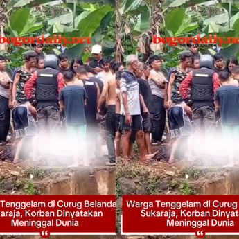 Warga Bogor Tewas Tenggelam di Curug Belanda