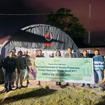 Respons Cepat Gempa NTT, Pegadaian Salurkan Bantuan Tanggap Darurat Melalui Program Pegadaian Peduli
