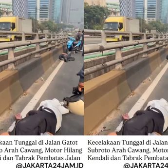 Dua Orang Kritis Alami Kecelakaan di Jalan Gatot Subroto