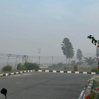 Penerbangan dari dan ke Muara Teweh Sudah 2 Hari Dibatalkan karena Kabut Asap