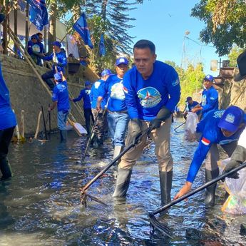 Demokrat Gelar Aksi Bersihkan 386,5 Ton Sampah di Berbagai Daerah