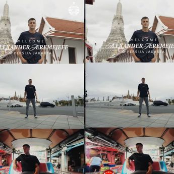 Alexander Jeremejeff Jadi Daya Gedor Baru di Lini Depan Persija