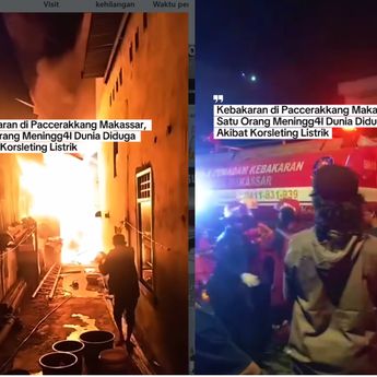 Kebakaran Hantam Perumahan Paccerakkang