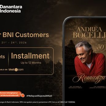 BNI Hadirkan Akses Eksklusif Menikmati Andrea Bocelli "Romanza" di Indonesia