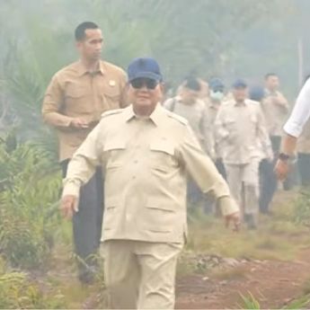 Prabowo Turun Langsung Tangani Karhutla Kalimantan, Pejabat Utama TNI-Polri Dikerahkan ke Empat Provinsi