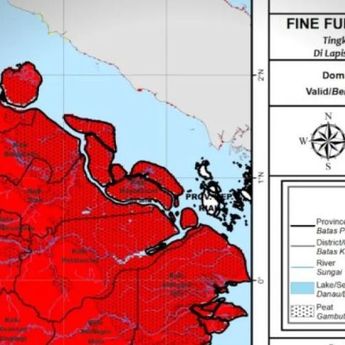 BMKG Deteksi 1.104 Titik Panas di Sumatera
