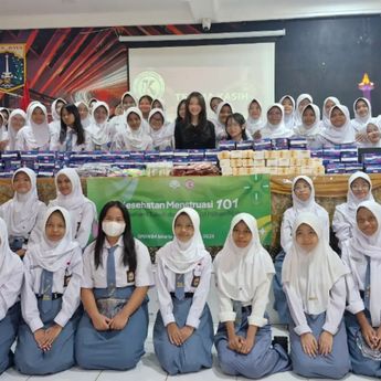 Kandi Initiative Ajak Siswi SMAN 84 Jakarta Kenali Tubuh dan Pahami Kesehatan