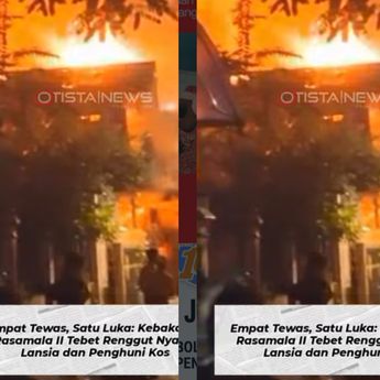 VIDEO: Kebakaran Hantam Rumah di Tebet Pagi Ini, 4 Orang Tewas Mengenaskan