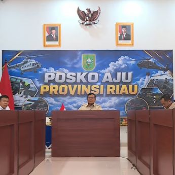 Prabowo Terima Laporan Karhutla, BPBD Riau Sebut 900 Hektare Masih Terbakar