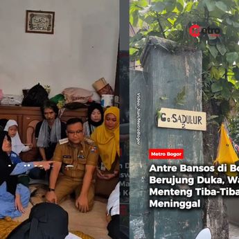 Warga Menteng Tewas Saat Antri Bansos di Bogor