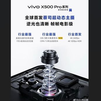 Vivo X500 Resmi Hadir September, Bawa Kemampuan Video Berkualitas Sinema