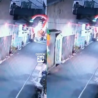 VIDEO: Ngeri, Pelaku Curanmor Lepaskan Tembakan Sampai 3 Kali di Depok