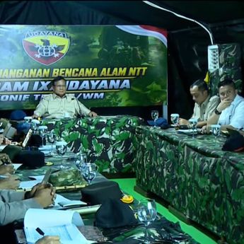 Prabowo Salurkan Bantuan Rp200 Miliar untuk Gempa NTT, Rp40 Miliar untuk Provinsi dan Rp20 Miliar per Kabupaten