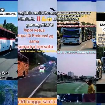 Cek Fakta: Video Rombongan Bus Bawa Massa Demo ke Jakarta