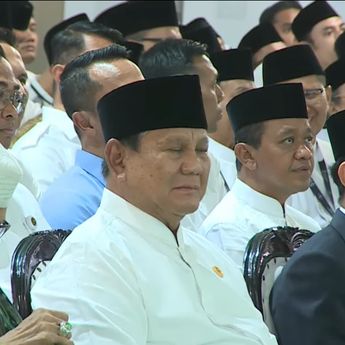 Prabowo dan Gibran Tiba di Muktamar ke-35 NU di Jombang