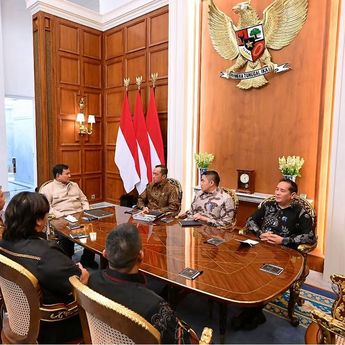 Panglima Jilah Temui Prabowo, Rekrutmen Warga Dayak Bertato ke TNI-Polri Jadi Bahasan