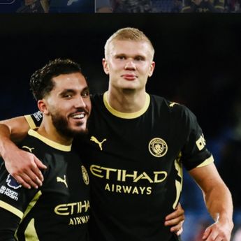 Erling Haaland Dua Gol, Manchester City Bungkam Crystal Palace 4-1