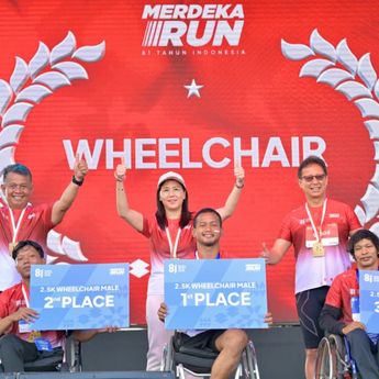 Dari Kursi Roda hingga Atlet Nasional, Semangat Berlari Bersama dalam Merdeka Run 2026