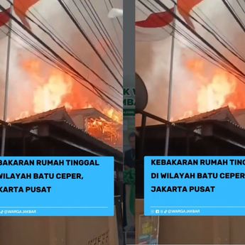Kebakaran Hantam Rumah-rumah Warga di Batu Ceper