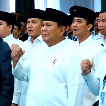 Prabowo Hadiri Penutupan Muktamar ke-35 NU di Jombang