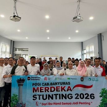 PT Pegadaian dan POGI Gelar Program Merdeka Stunting 2026 di 36 Kota Indonesia