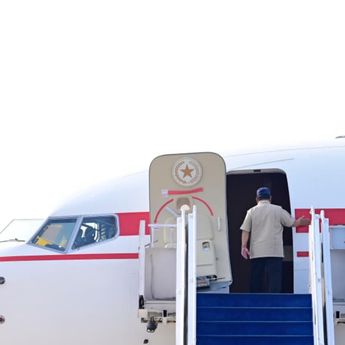 Kembali ke Muktamar NU, Prabowo Bertolak ke Jombang