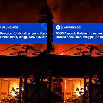 Terkuak Penyebab RSUD H.M. Ryacudu Ludes Terbakar