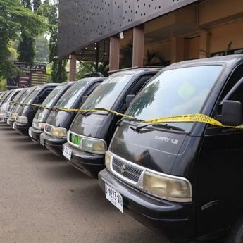 Kasus Pencurian Mobil Pikap Dibongkar Polda Banten, 11 Unit Disita