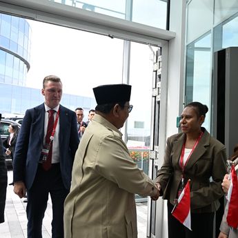 Bertemu Prabowo di Vladivostok, Mahasiswi RI di Rusia: Semoga Lebih Banyak Lagi Kerja Sama Ekonomi Kedua Negara