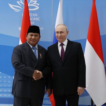 Bertemu Putin, Prabowo Tegaskan Pentingnya Rusia Sebagai Mitra Indonesia