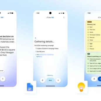 Google Rilis Asisten AI Berbasis Suara untuk Docs, Gmail, dan Keep