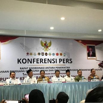 Polri Tetapkan 138 Tersangka Karhutla