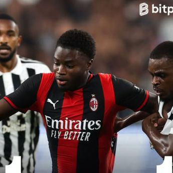 Juventus Paksa AC Milan Bermain Imbang 1-1 di Allianz Stadium