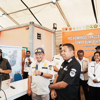Mendagri Minta Kepala Daerah di NTT Segera Gunakan Bantuan Presiden untuk Penanganan Pascagempa