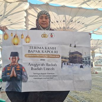 Cerita ART Diberangkatkan Umrah oleh Kapolri