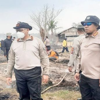 Polisi Tetapkan Tujuh Tersangka Pembakar Lahan di Kalsel