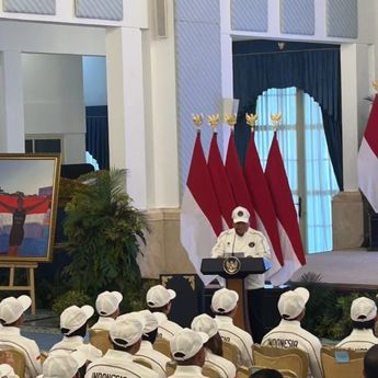 Lepas Ratusan Atlet ASIAN Games, Prabowo: Mewakil Rakyat Indonesia, Saya Ucapkan Terima Kasih